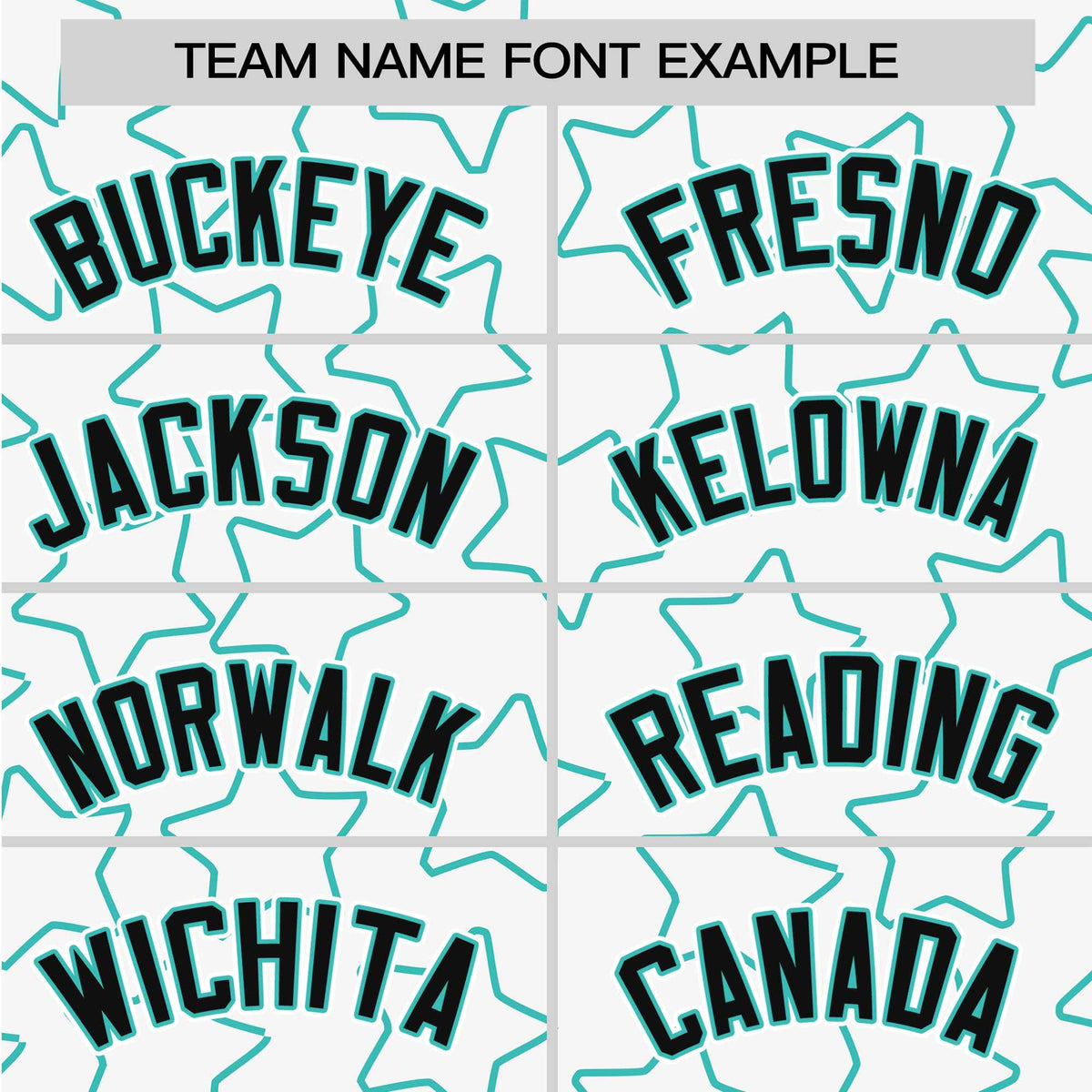 Custom Star White Teal Baseball Jersey Button Down Shirt Personalized for Adults/Youth