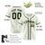 Custom Star White Green-Black Baseball Jersey Button Down Shirt Personalized for Adults/Youth