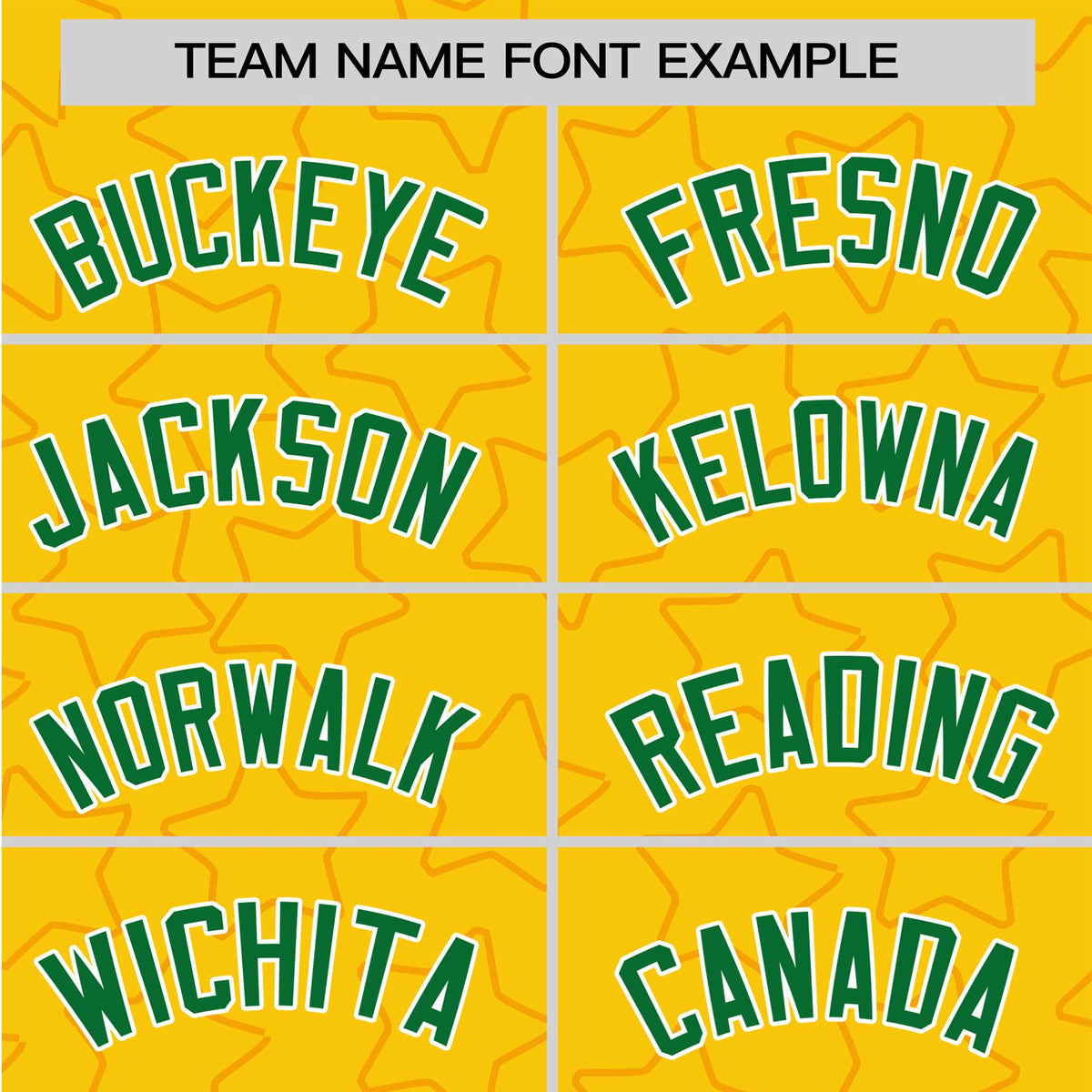 Custom Star Gold Green Baseball Jersey Button Down Shirt Personalized for Adults/Youth