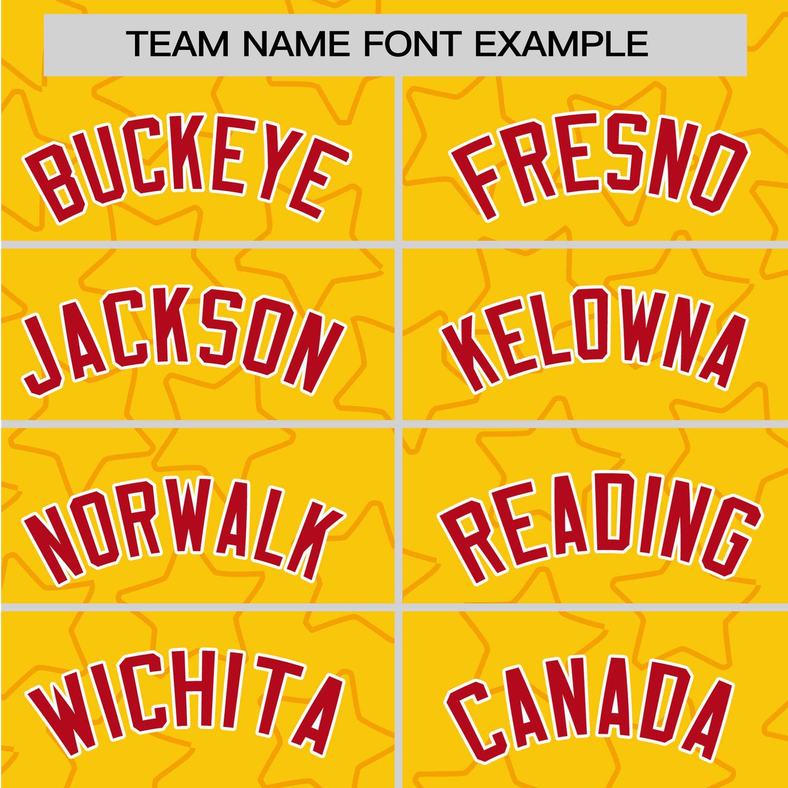 Custom Star Gold Red Baseball Jersey Button Down Shirt Personalized for Adults/Youth