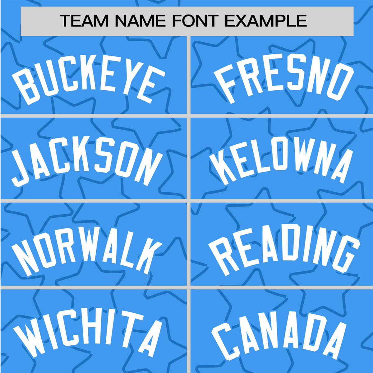 Custom Star Blue White Baseball Jersey Button Down Shirt Personalized for Adults/Youth