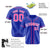 Custom Star Blue Pink Baseball Jersey Button Down Shirt Personalized for Adults/Youth