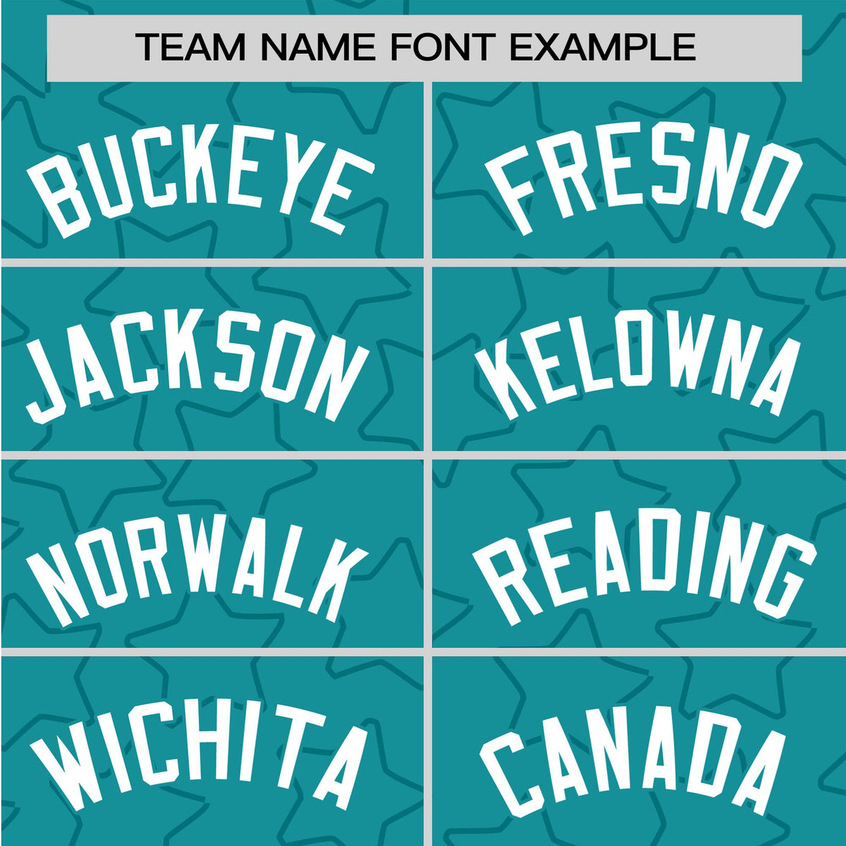 Custom Star Turquoise White Baseball Jersey Button Down Shirt Personalized for Adults/Youth