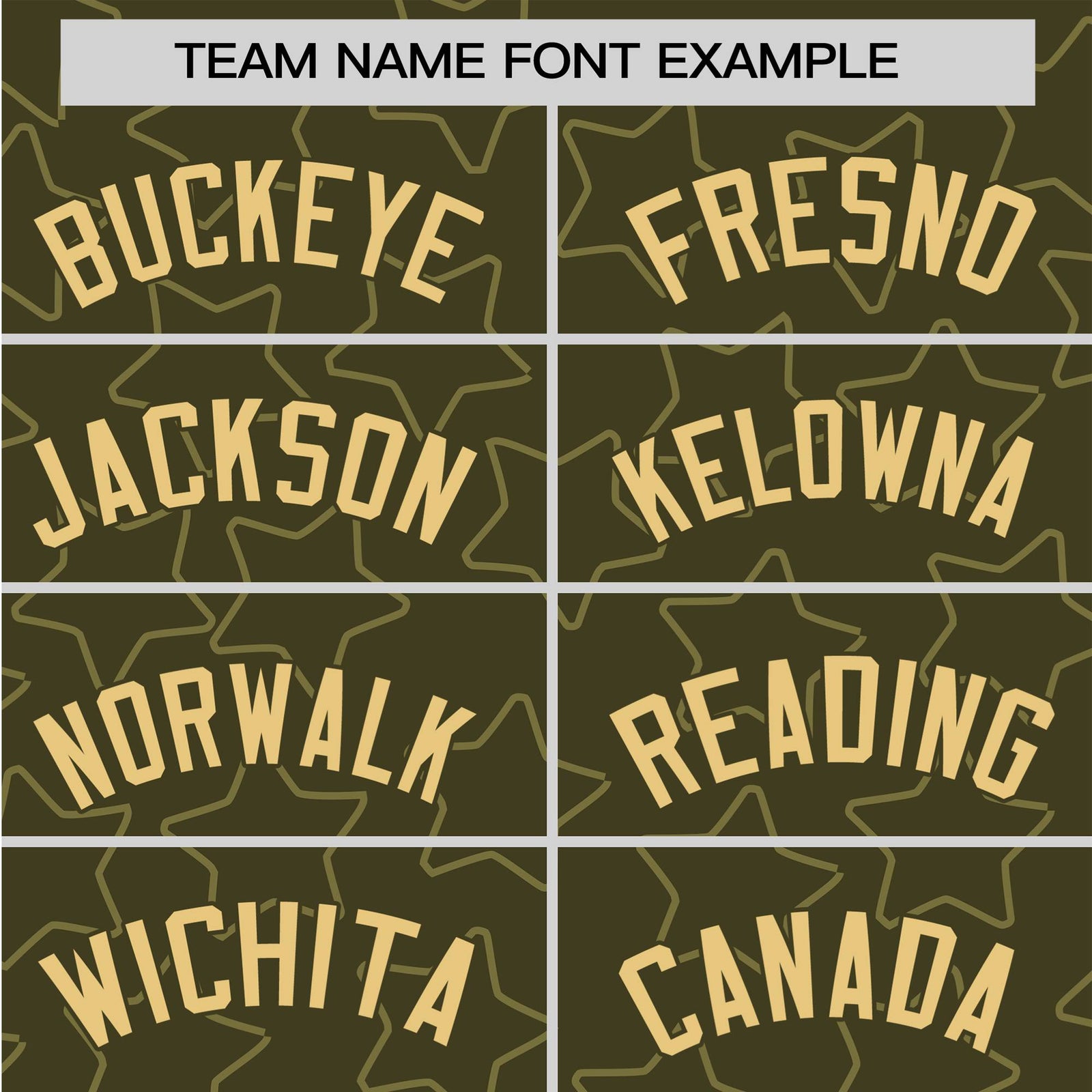 Custom Star Olive Green Gold Baseball Jersey Button Down Shirt Personalized for Adults/Youth