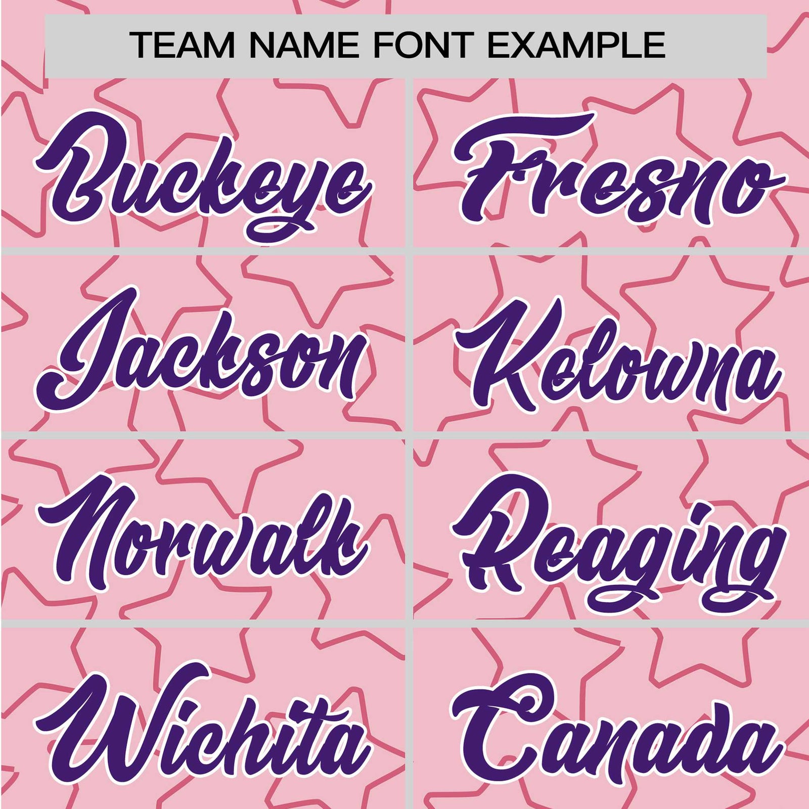 Custom Star Pink violet Baseball Jersey Button Down Shirt Personalized for Adults/Youth