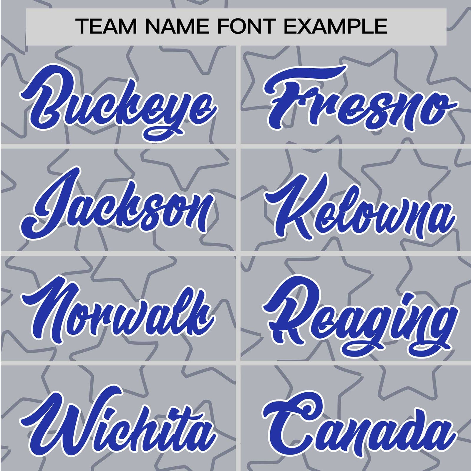 Custom Star Gray Blue Baseball Jersey Button Down Shirt Personalized for Adults/Youth