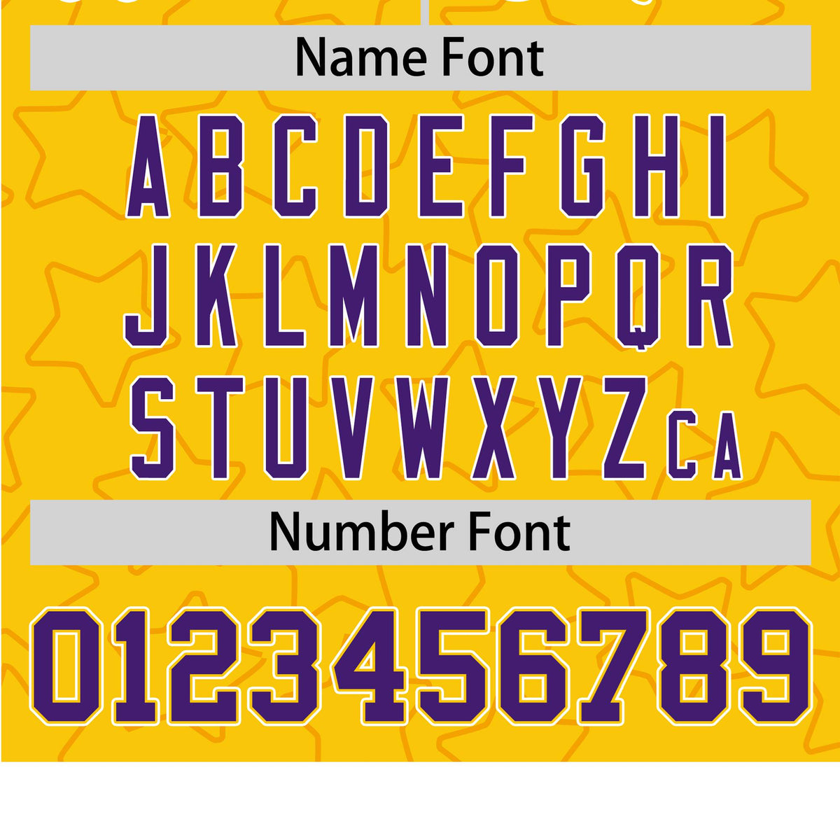 Custom Star Gold Purple Baseball Jersey Button Down Shirt Personalized for Adults/Youth