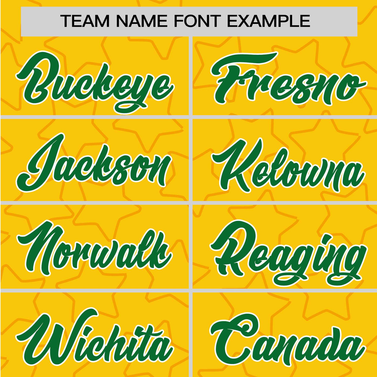 Custom Star Gold Green Baseball Jersey Button Down Shirt Personalized for Adults/Youth