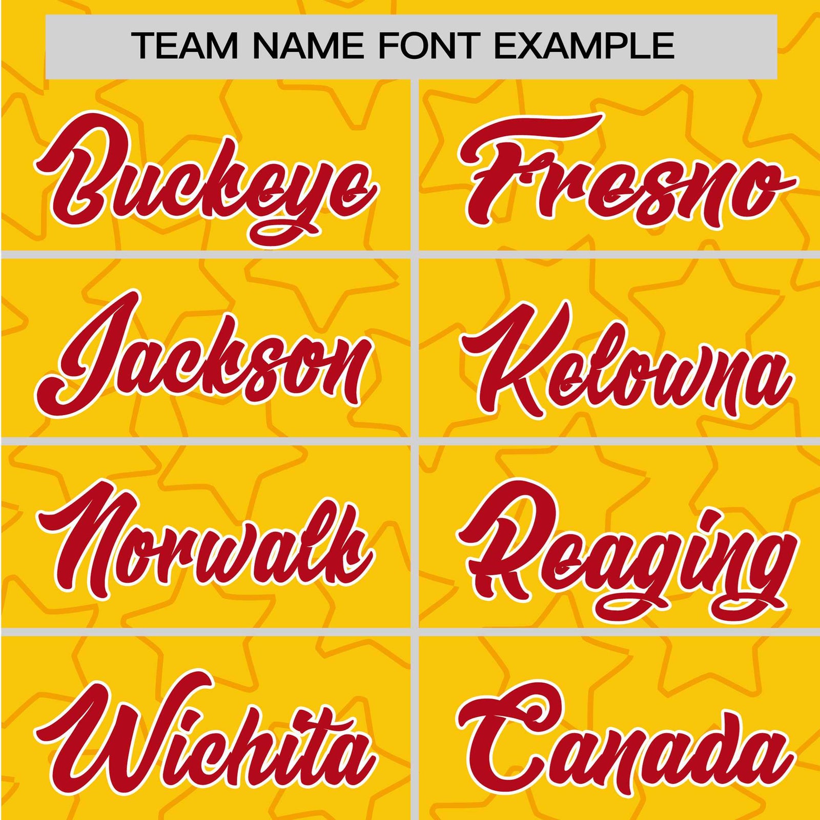 Custom Star Gold Red Baseball Jersey Button Down Shirt Personalized for Adults/Youth