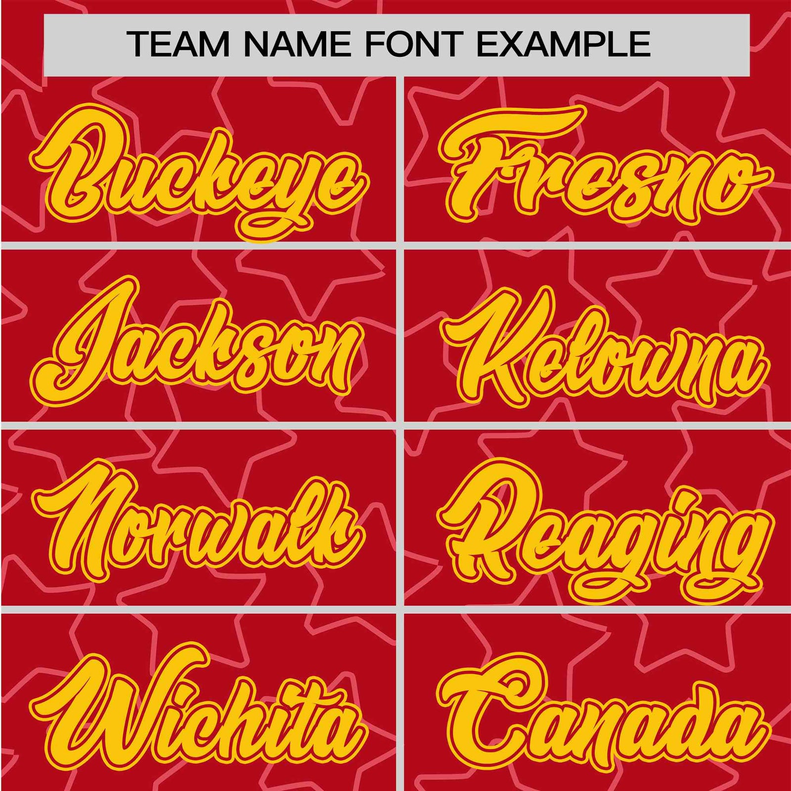 Custom Star Red Gold Baseball Jersey Button Down Shirt Personalized for Adults/Youth