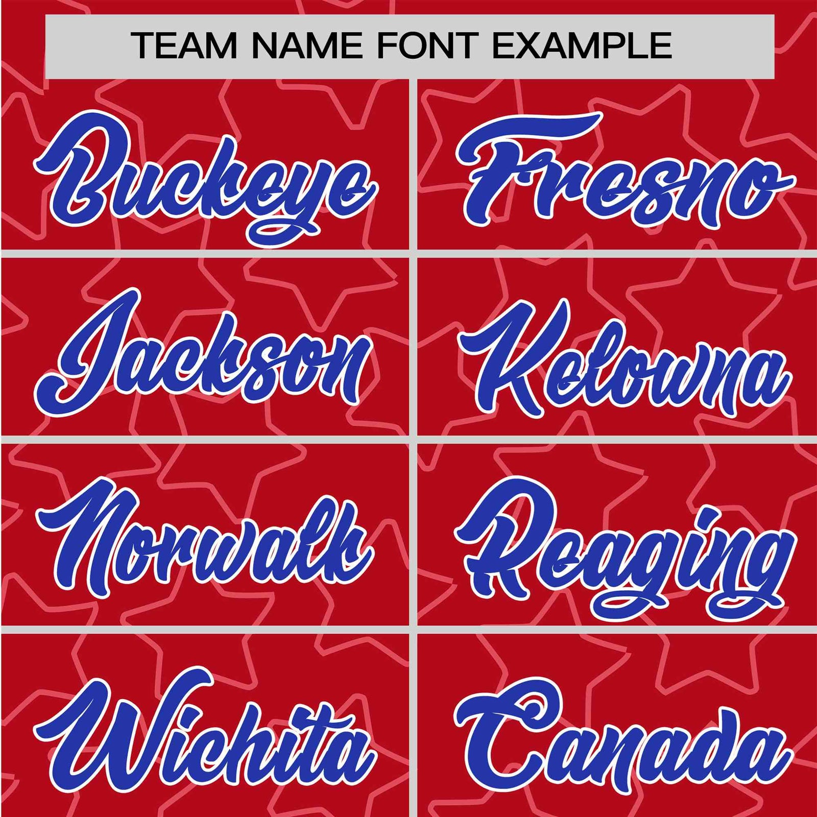 Custom Star Red Blue Baseball Jersey Button Down Shirt Personalized for Adults/Youth