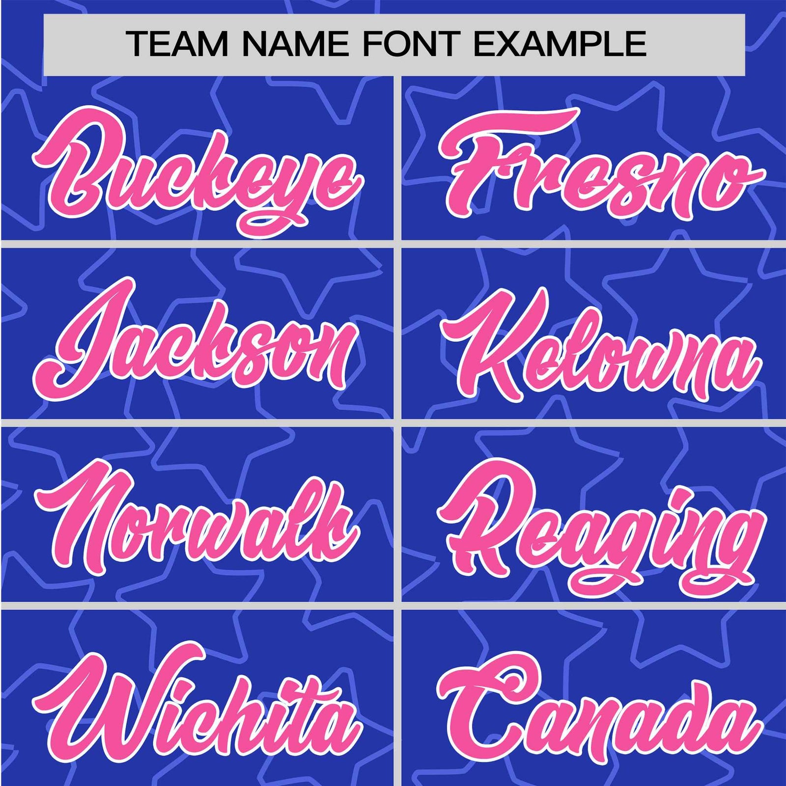 Custom Star Blue Pink Baseball Jersey Button Down Shirt Personalized for Adults/Youth