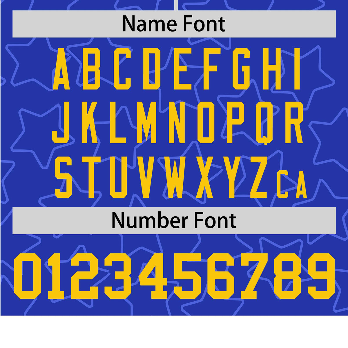 Custom Star Blue Gold Baseball Jersey Button Down Shirt Personalized for Adults/Youth