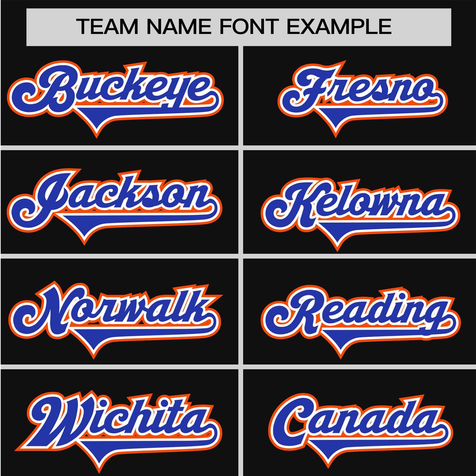 Custom Black Orange Blue Authentic Baseball Jersey