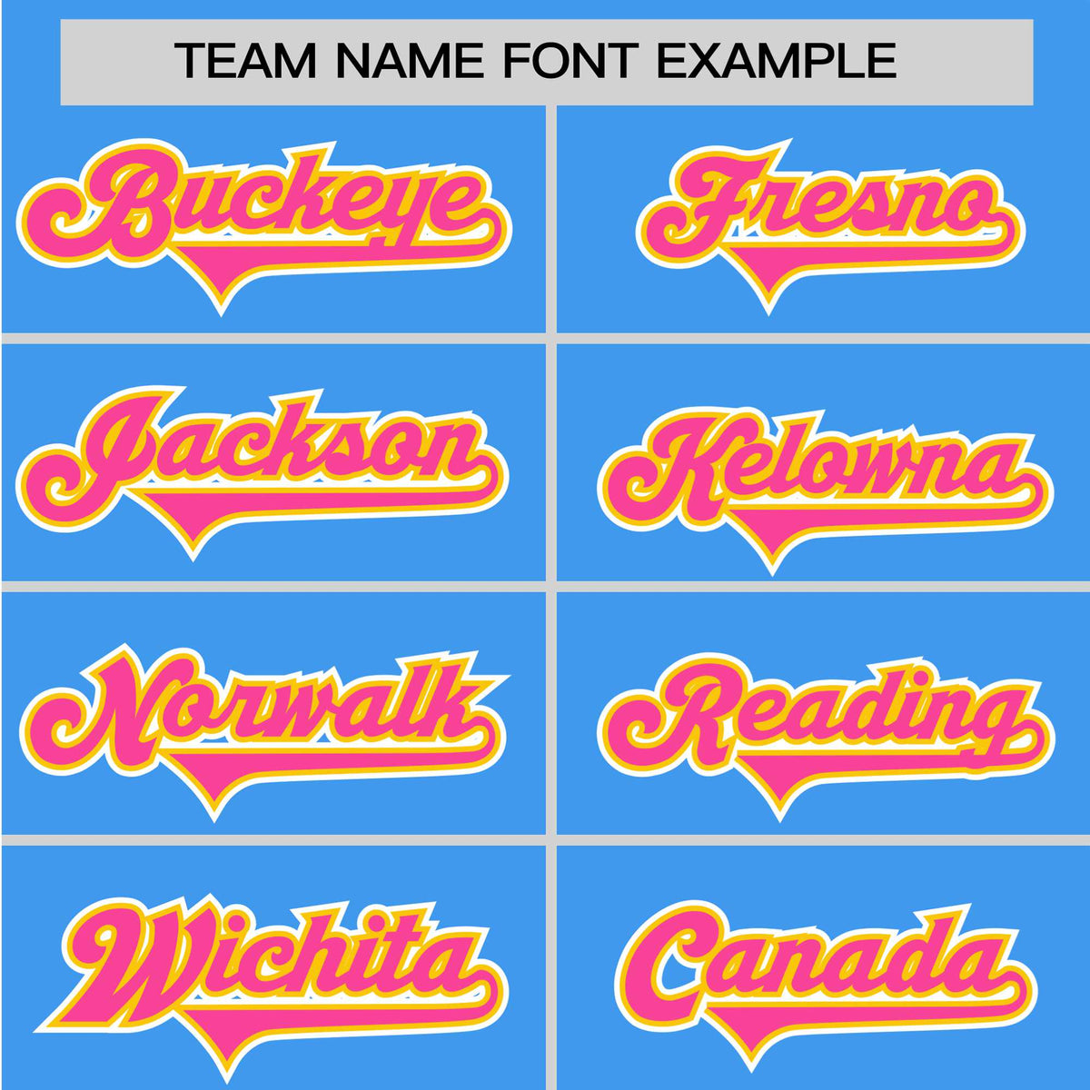 Custom Sky Blue Yellow Pink Authentic Baseball Jersey