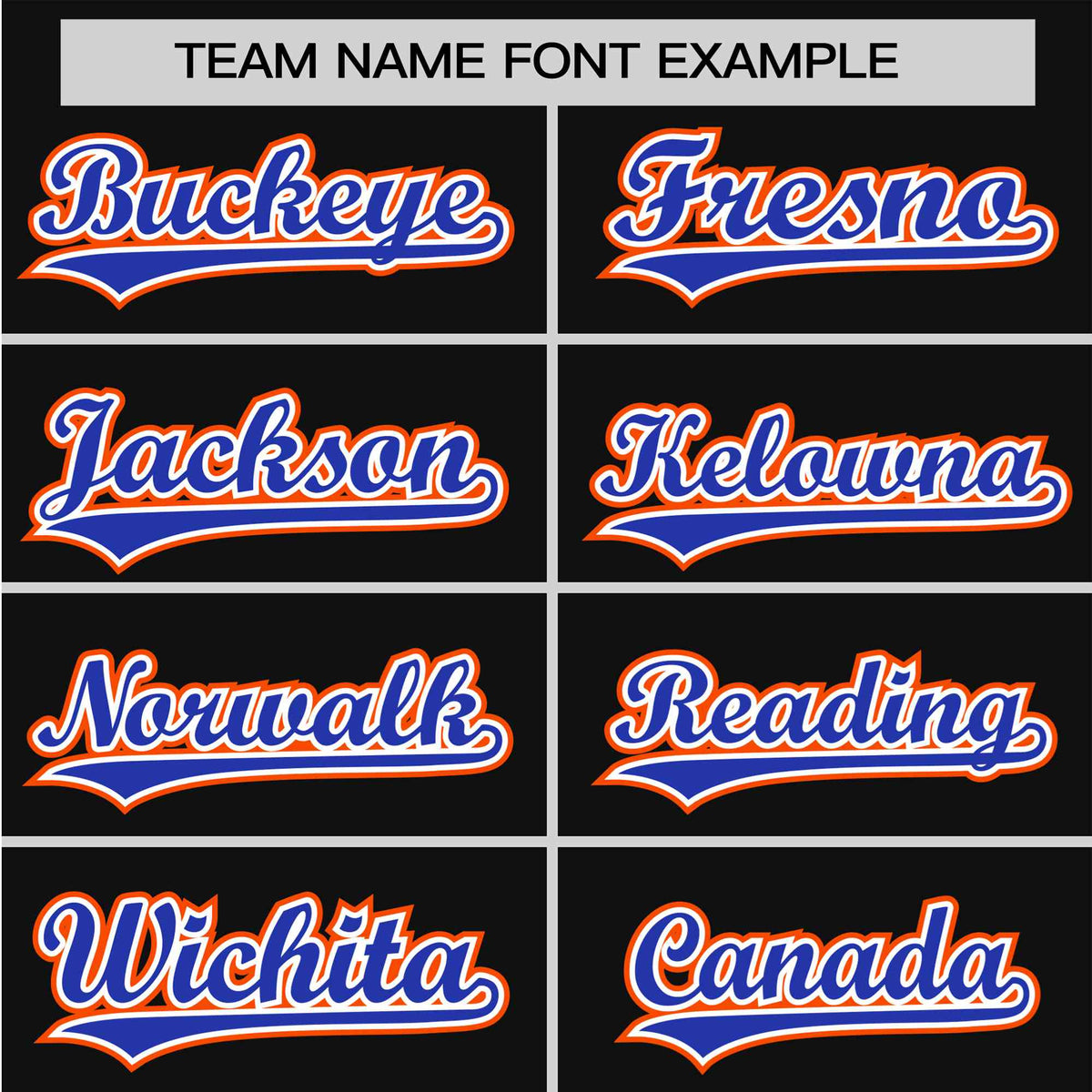 Custom Black Orange Blue Authentic Baseball Jersey