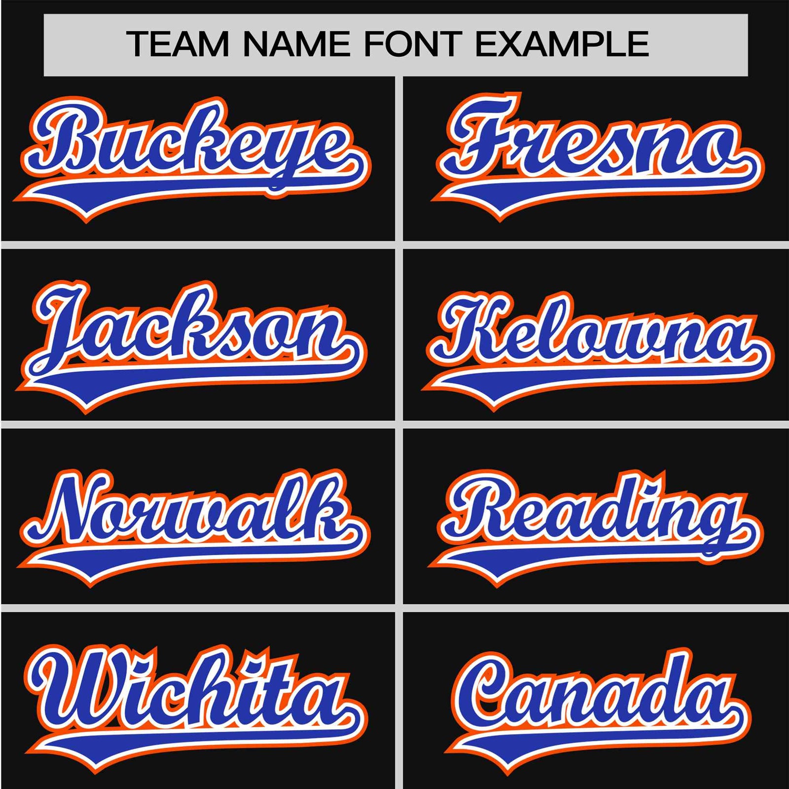 Custom Black Orange Blue Authentic Baseball Jersey