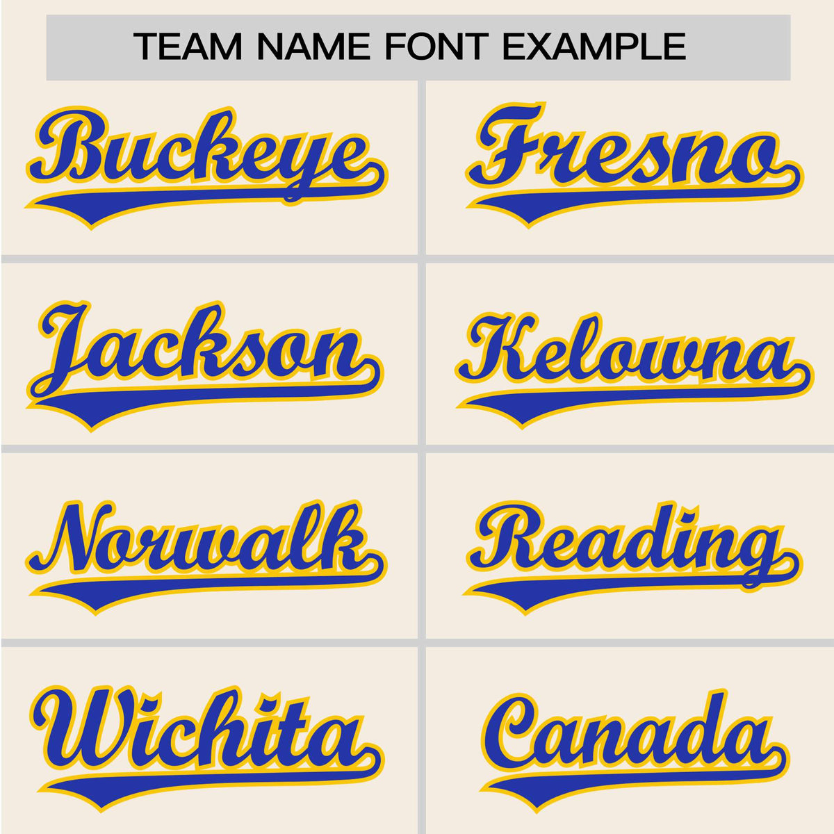 Custom Cream Yellow Blue Authentic Baseball Jersey