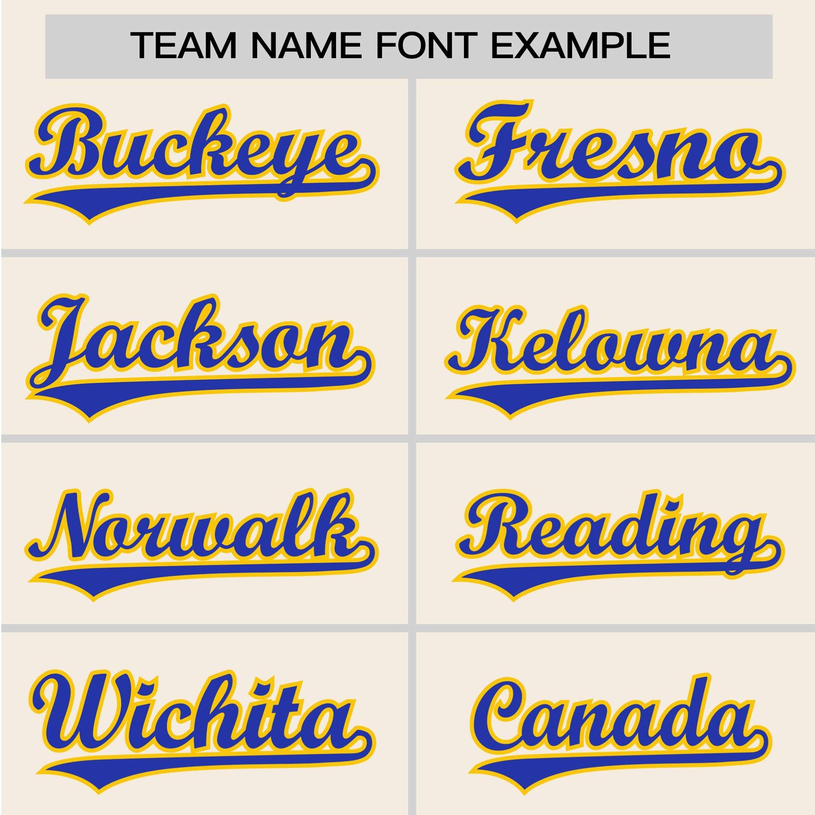 Custom Cream Yellow Blue Authentic Baseball Jersey