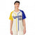 Custom Cream Yellow Blue Authentic Baseball Jersey