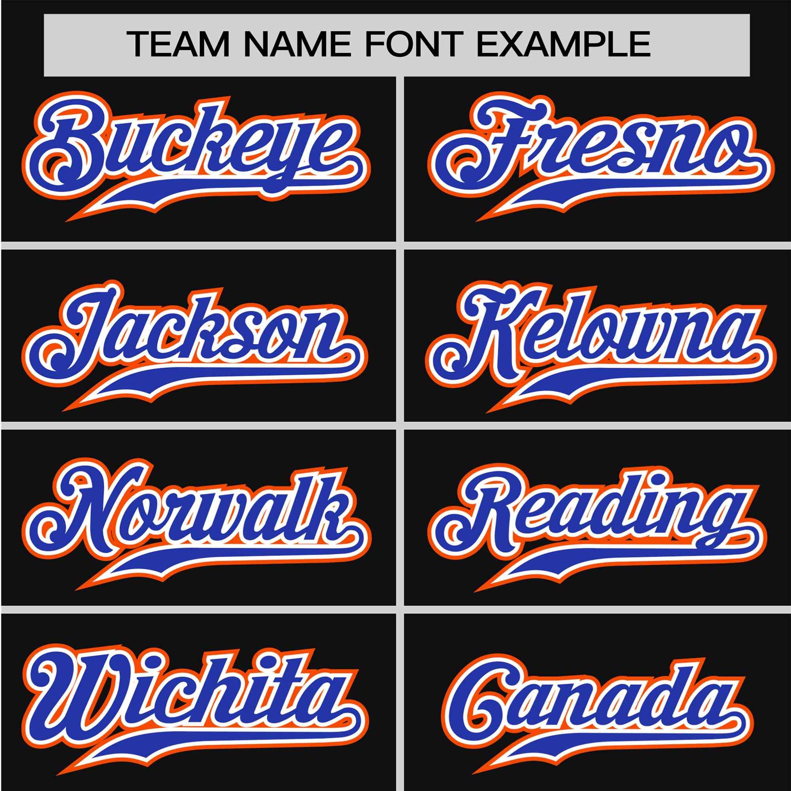 Custom Black Orange Blue Authentic Baseball Jersey