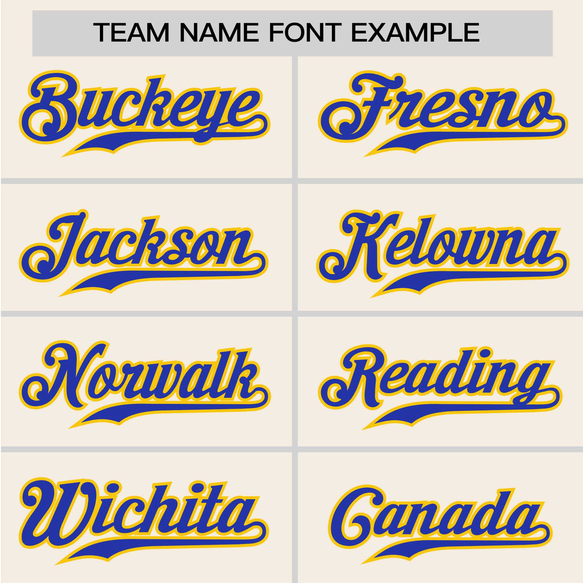 Custom Cream Yellow Blue Authentic Baseball Jersey