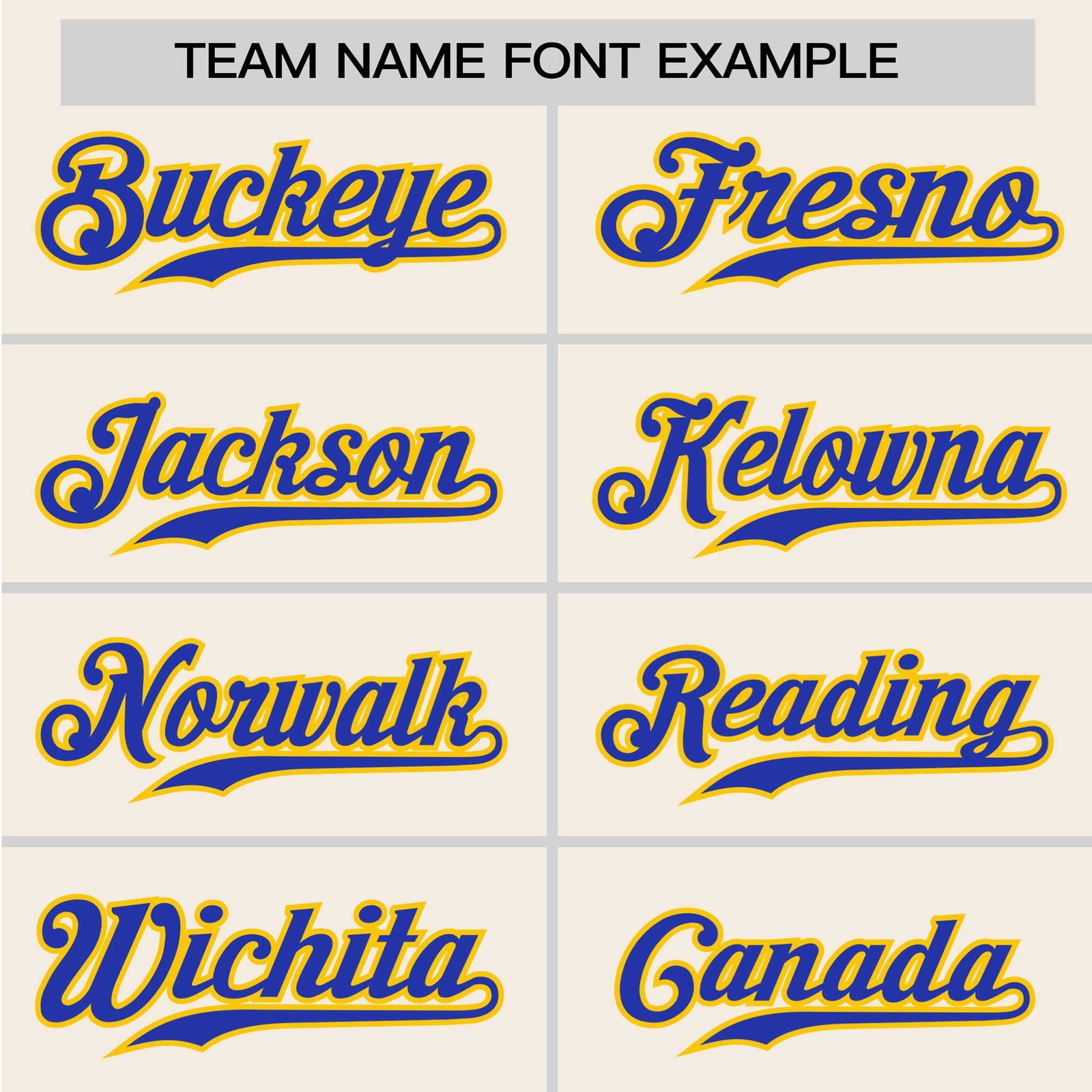 Custom Cream Yellow Blue Authentic Baseball Jersey