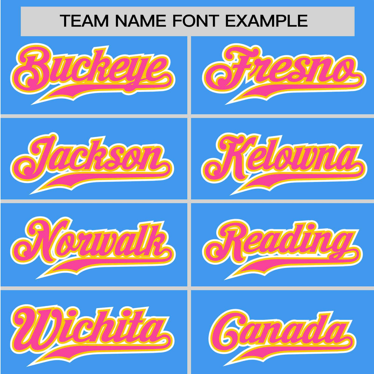 Custom Sky Blue Yellow Pink Authentic Baseball Jersey