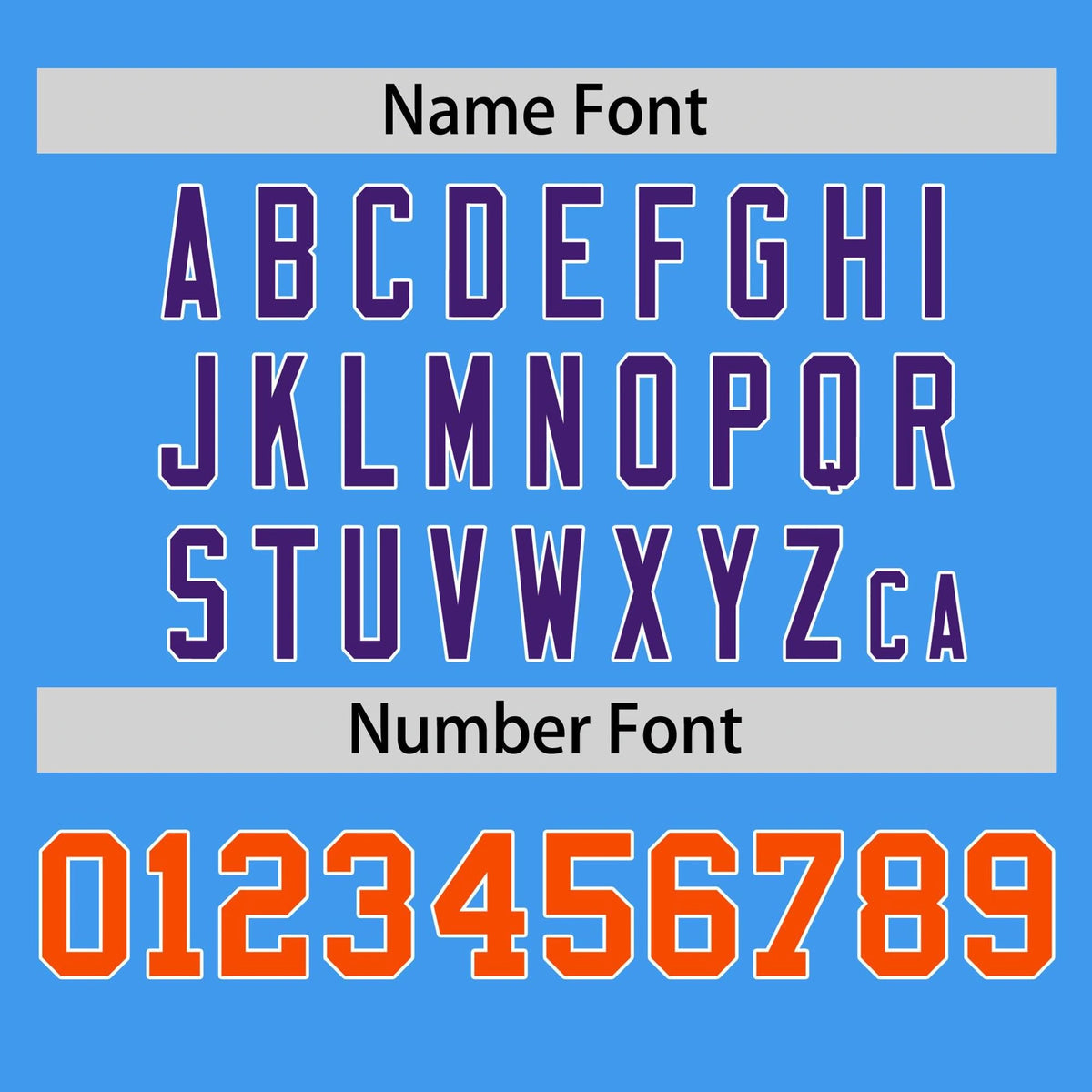 Custom Sky Blue Orange Purple Authentic Baseball Jersey