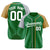 Custom Kelly Green Gray Gold Authentic Baseball Jersey