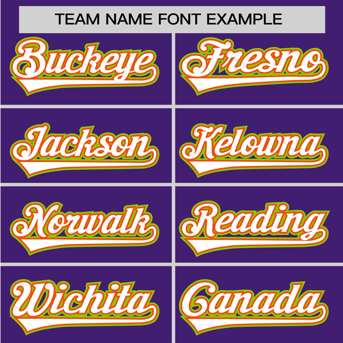 Custom Purple Neon Green Orange Authentic Baseball Jersey