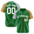 Custom Kelly Green Gray Gold Authentic Baseball Jersey