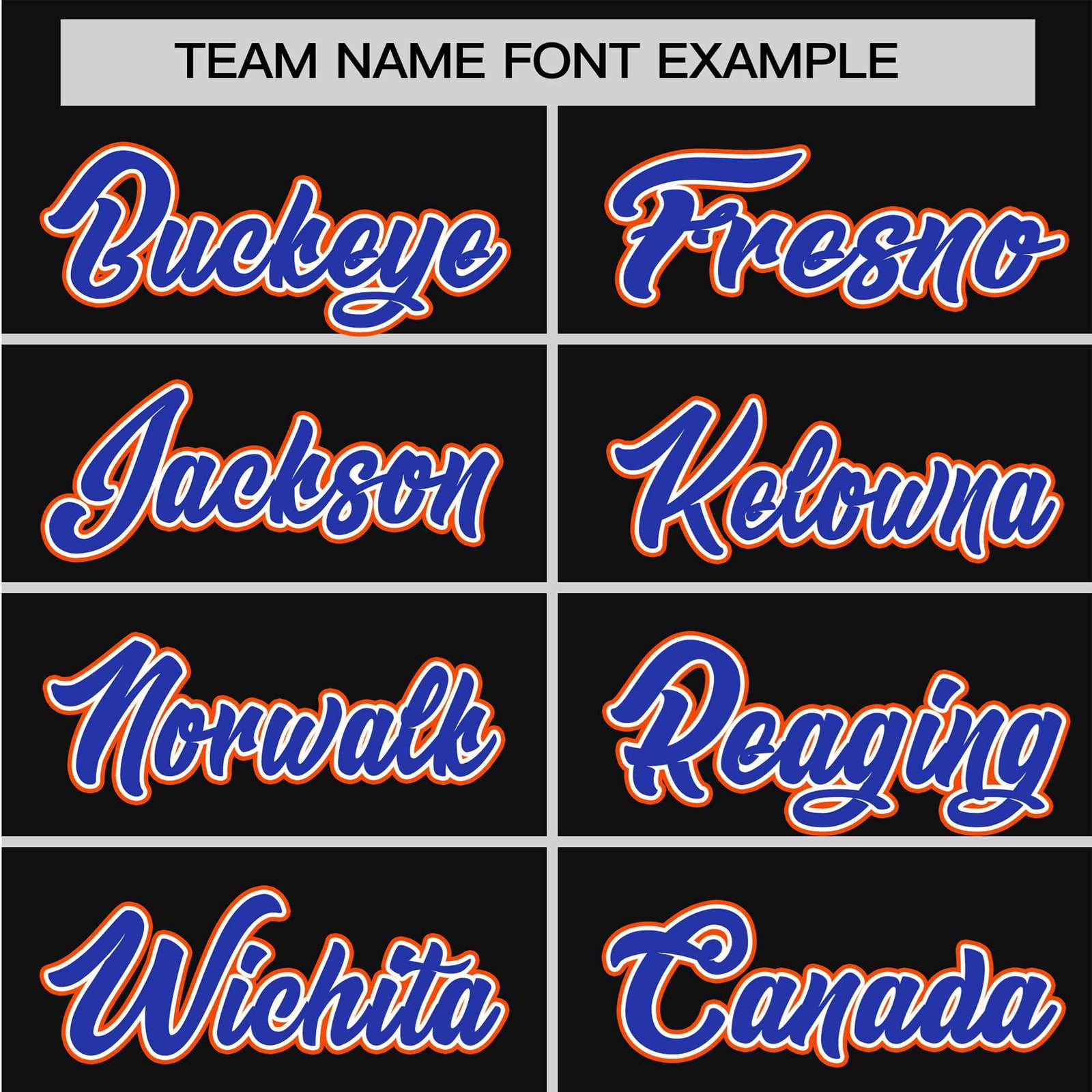 Custom Black Orange Blue Authentic Baseball Jersey