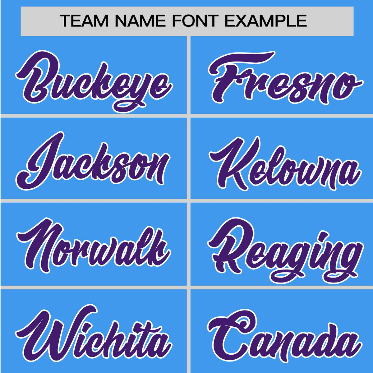 Custom Sky Blue Orange Purple Authentic Baseball Jersey