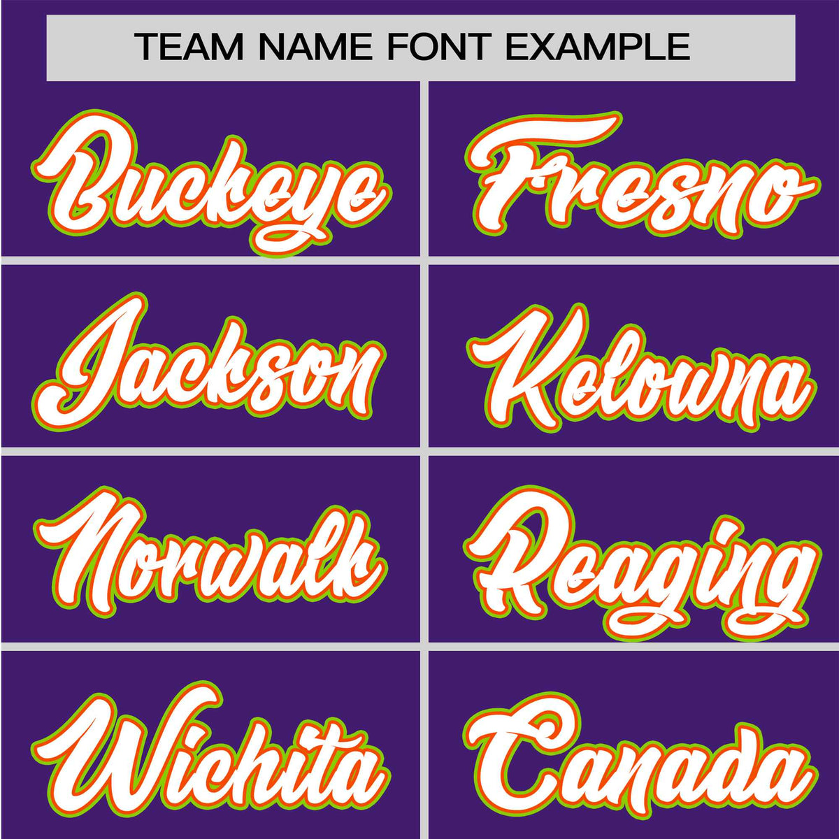 Custom Purple Neon Green Orange Authentic Baseball Jersey