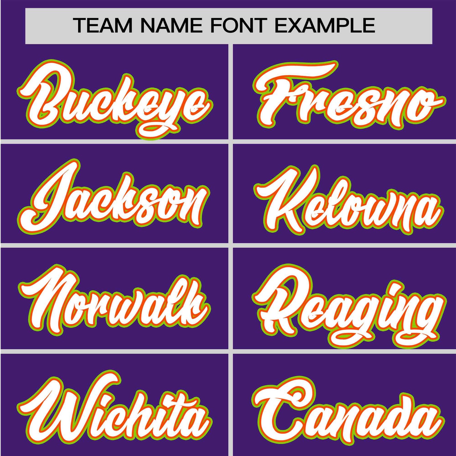 Custom Purple Neon Green Orange Authentic Baseball Jersey