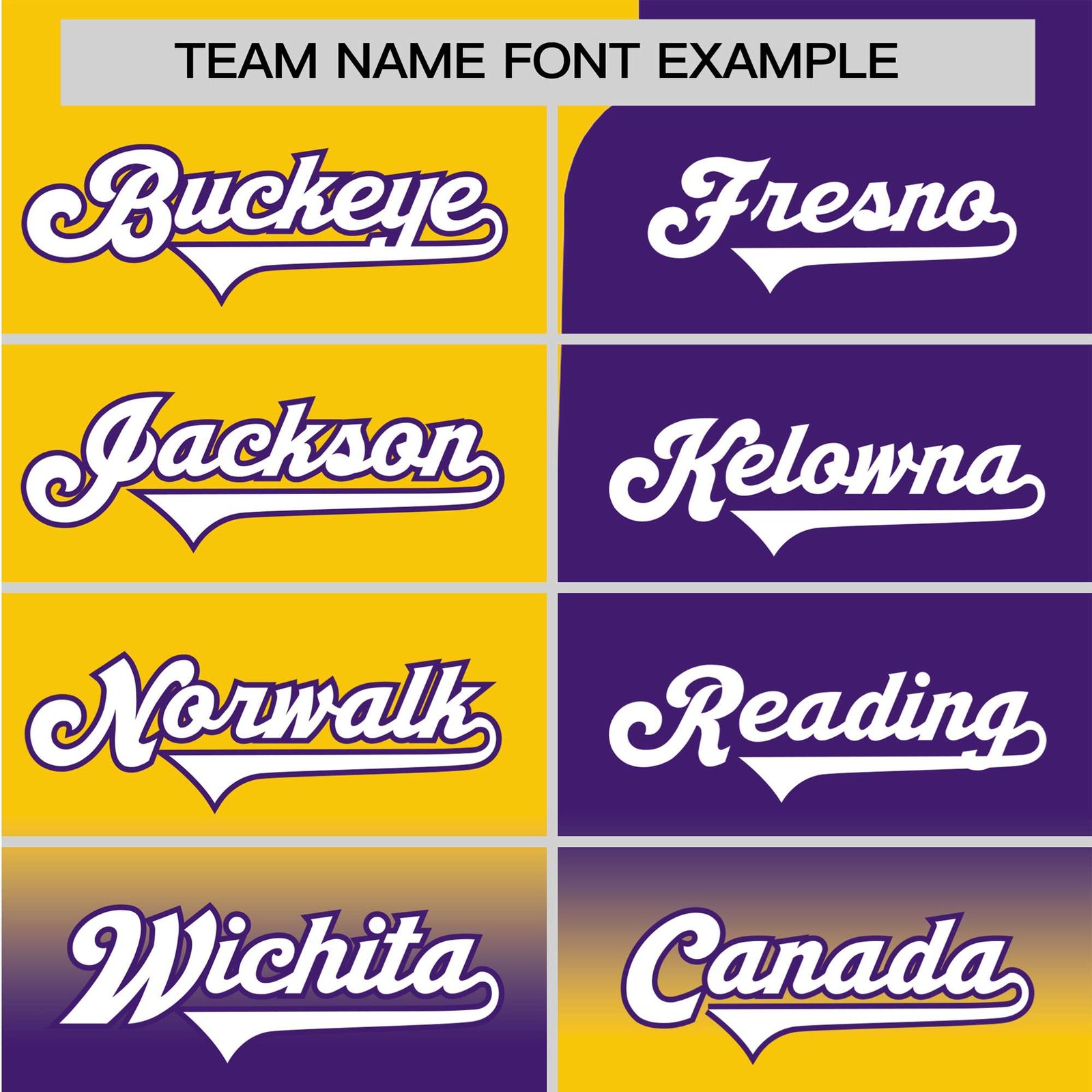 Custom Gold-Purple White Authentic Split Fashion Baseball Jersey