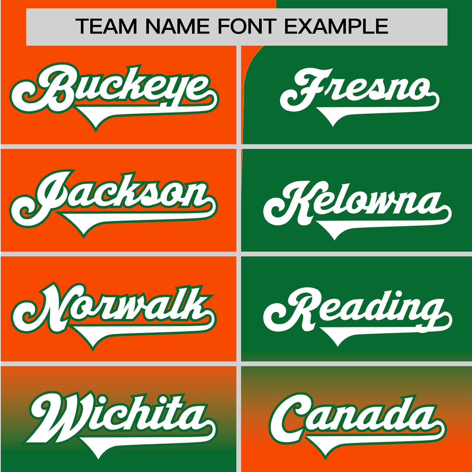 Custom Orange-Green White Authentic Split Fashion Baseball Jersey