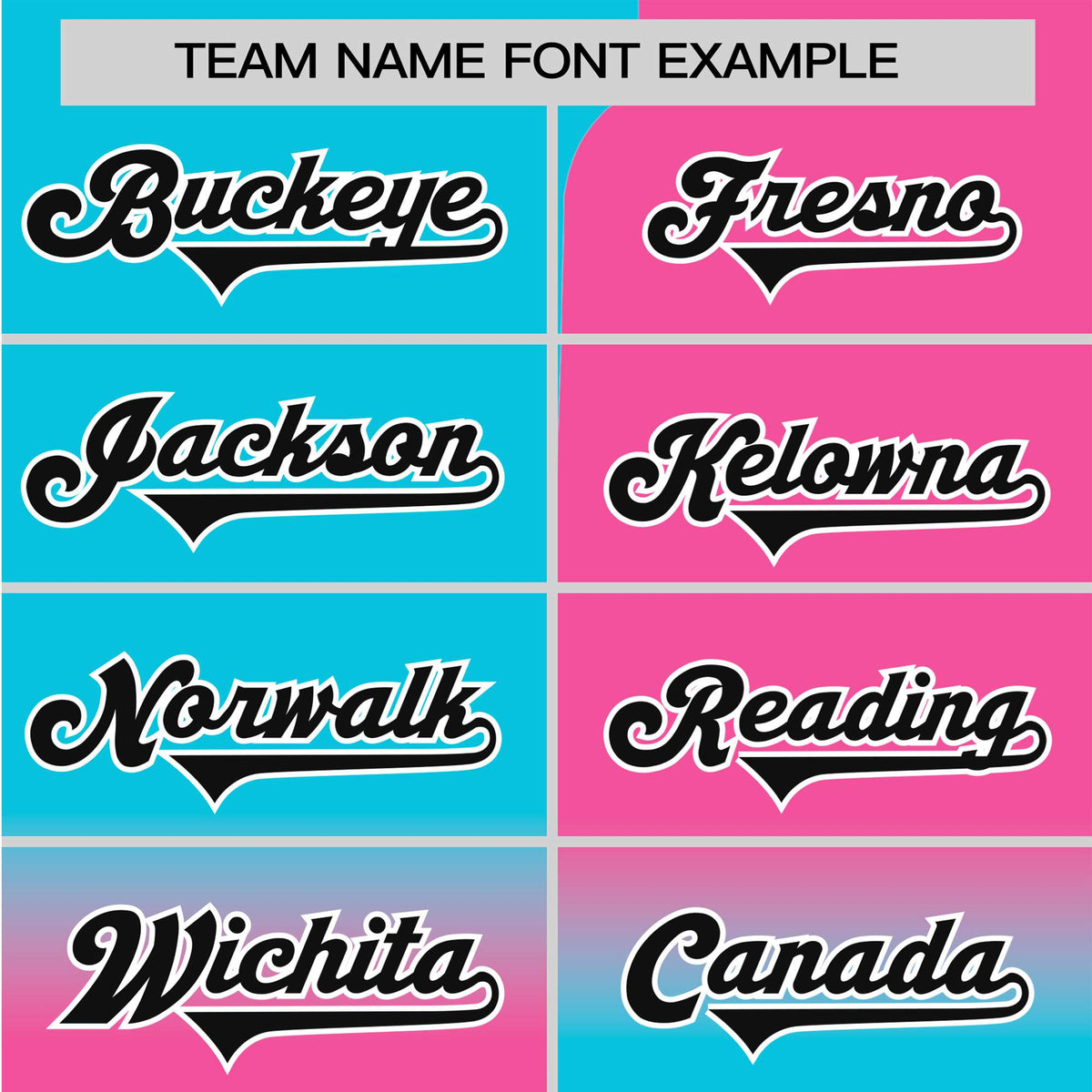 Custom Pink-Blue Black Authentic Split Fashion Baseball Jersey
