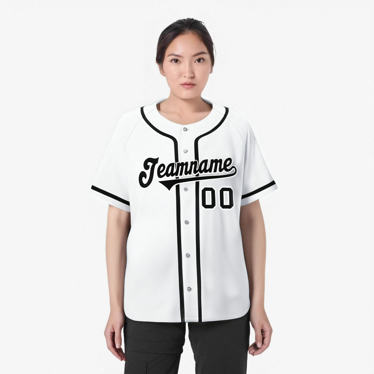 Custom Gray-White Black Authentic Split Fashion Baseball Jersey