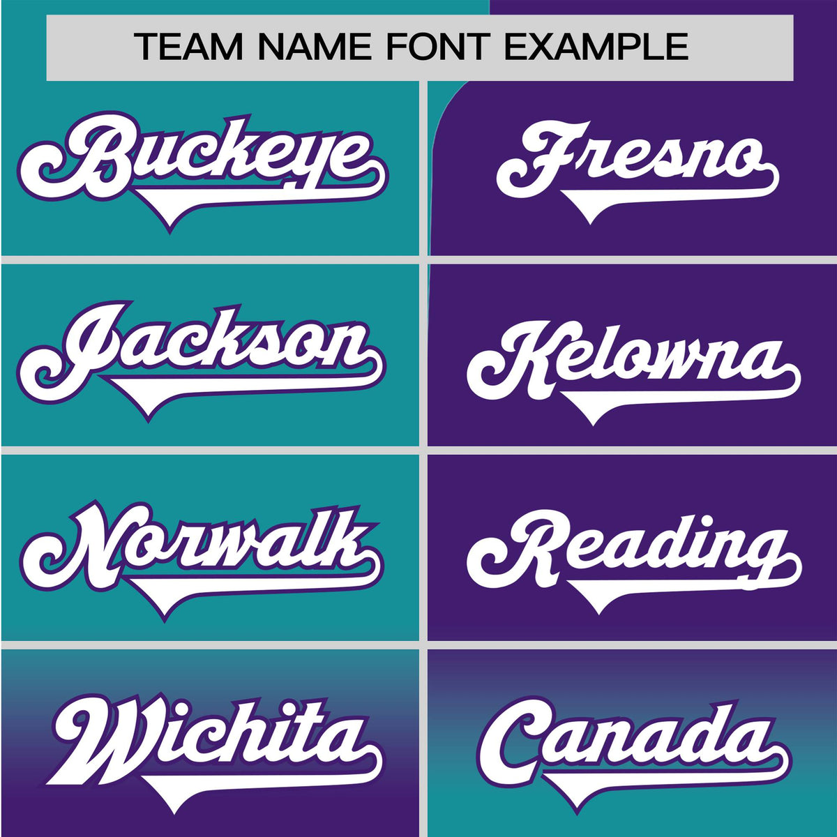 Custom Purple-Aqua Authentic Split Fashion Baseball Jersey