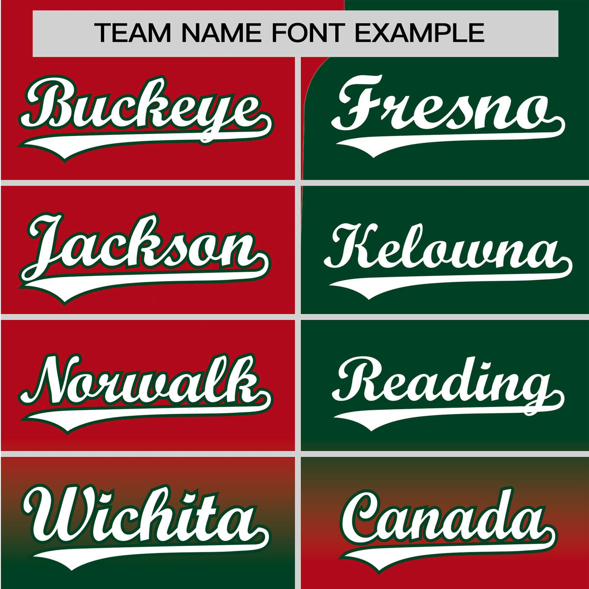 Custom Red Green White Authentic Split Fashion Baseball Jersey