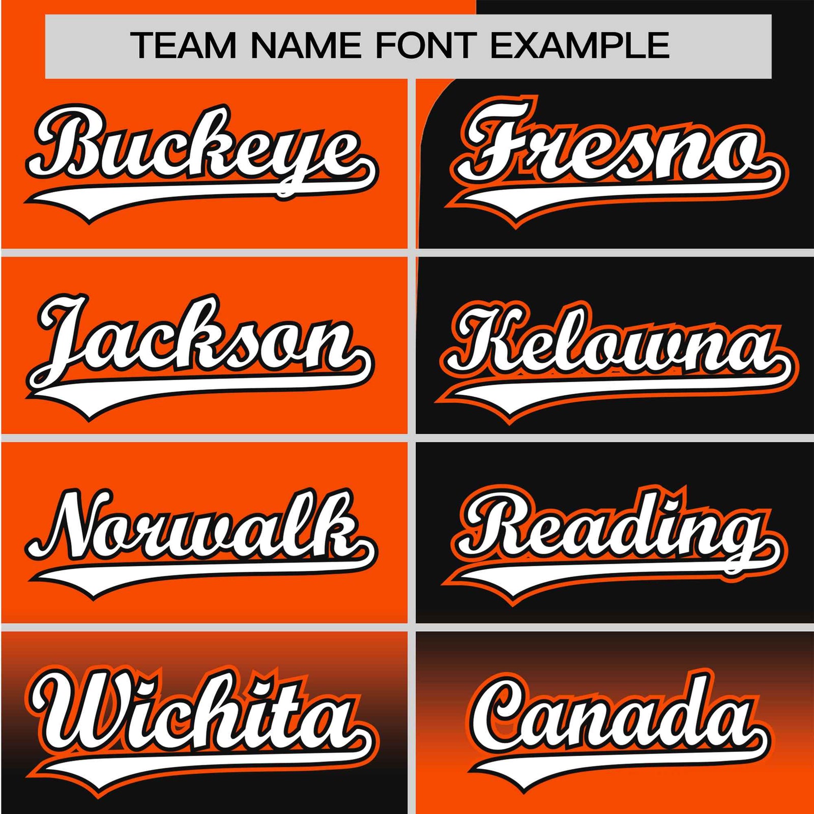 Custom Orange-Black White Authentic Split Fashion Baseball Jersey