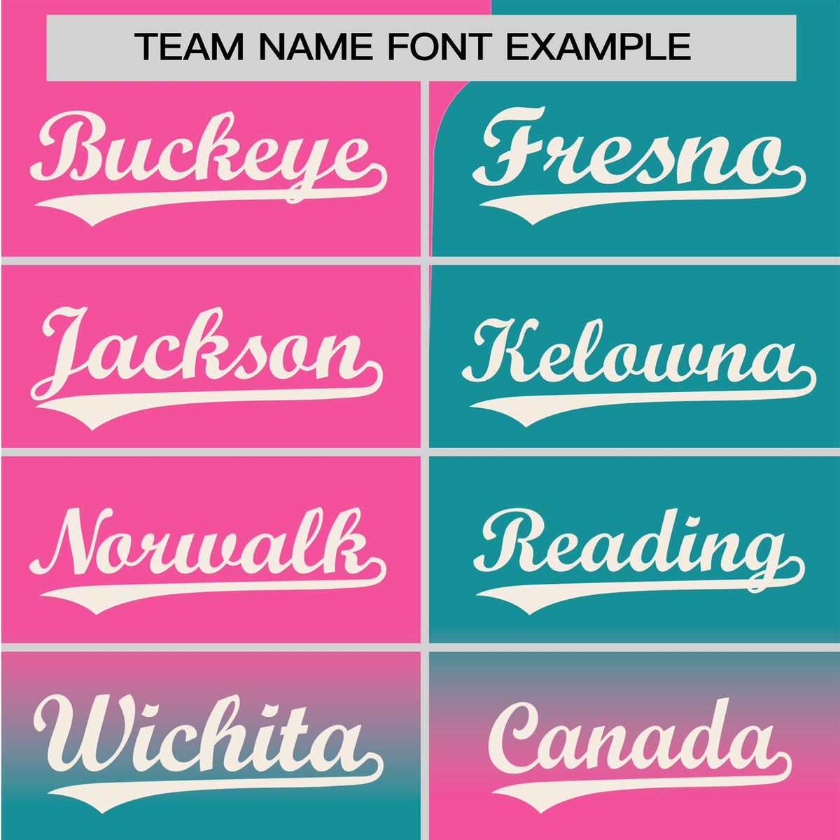 Custom Pink-Aqua Authentic Split Fashion Baseball Jersey