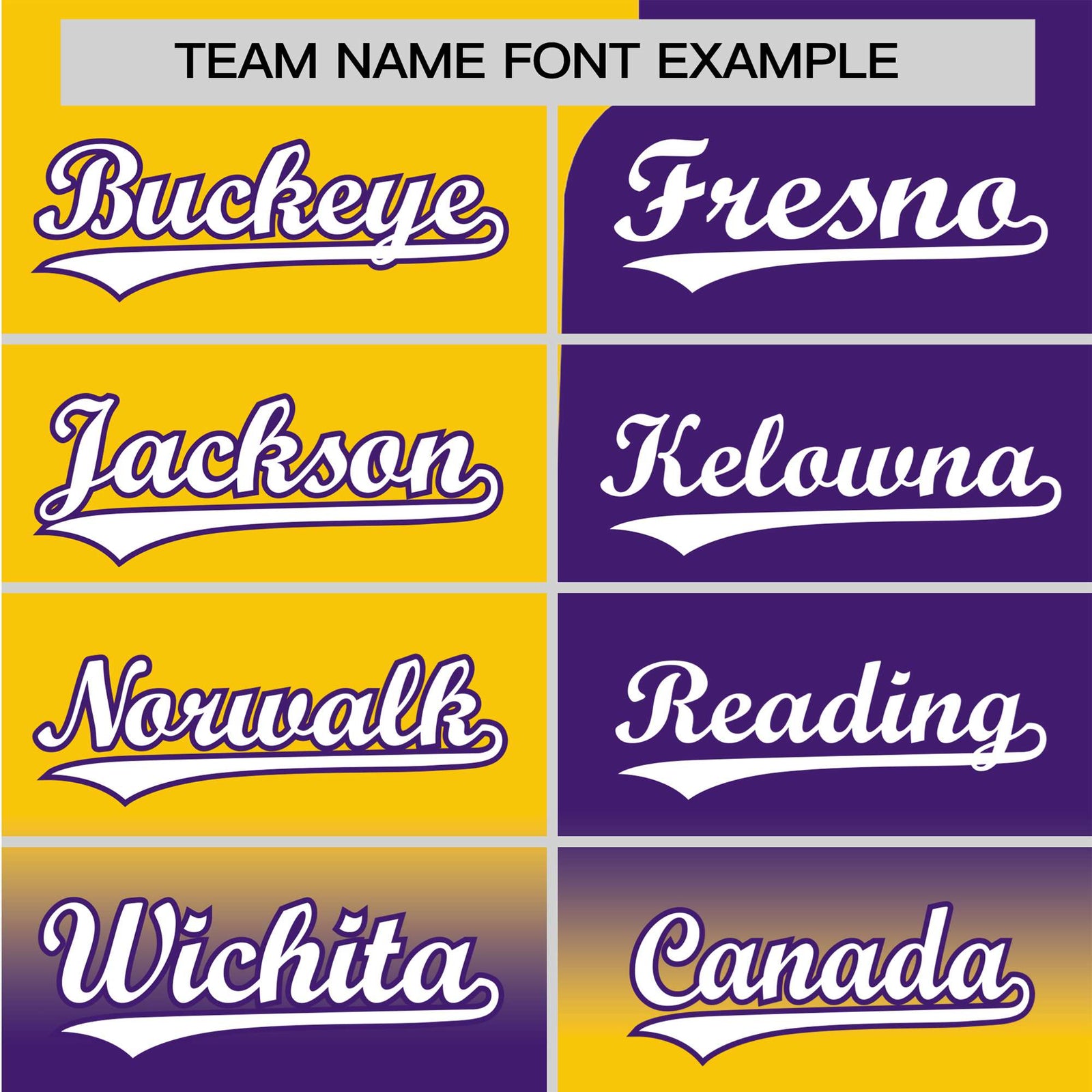 Custom Gold-Purple White Authentic Split Fashion Baseball Jersey