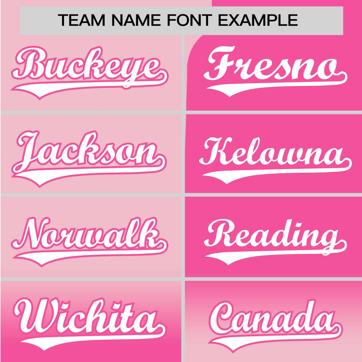 Custom Pink White Authentic Split Fashion Baseball Jersey