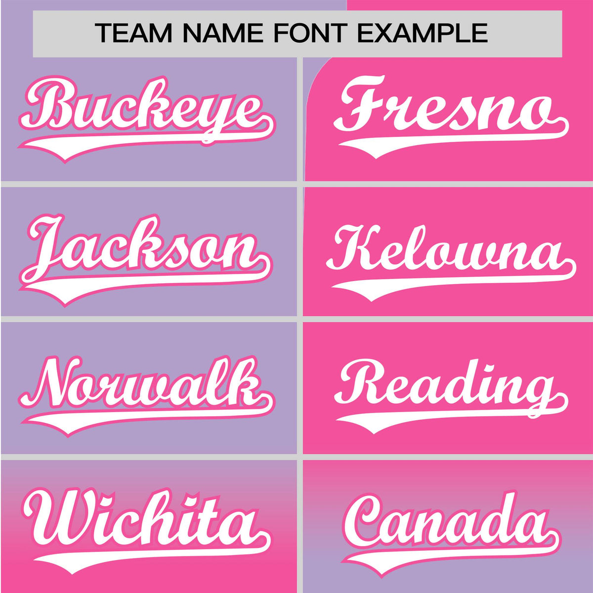 Custom Pink-Light Purple-White Authentic Split Fashion Baseball Jersey