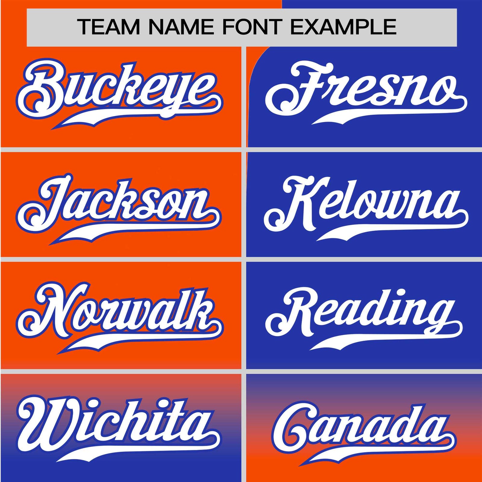 Custom Orange-Blue White Authentic Split Fashion Baseball Jersey