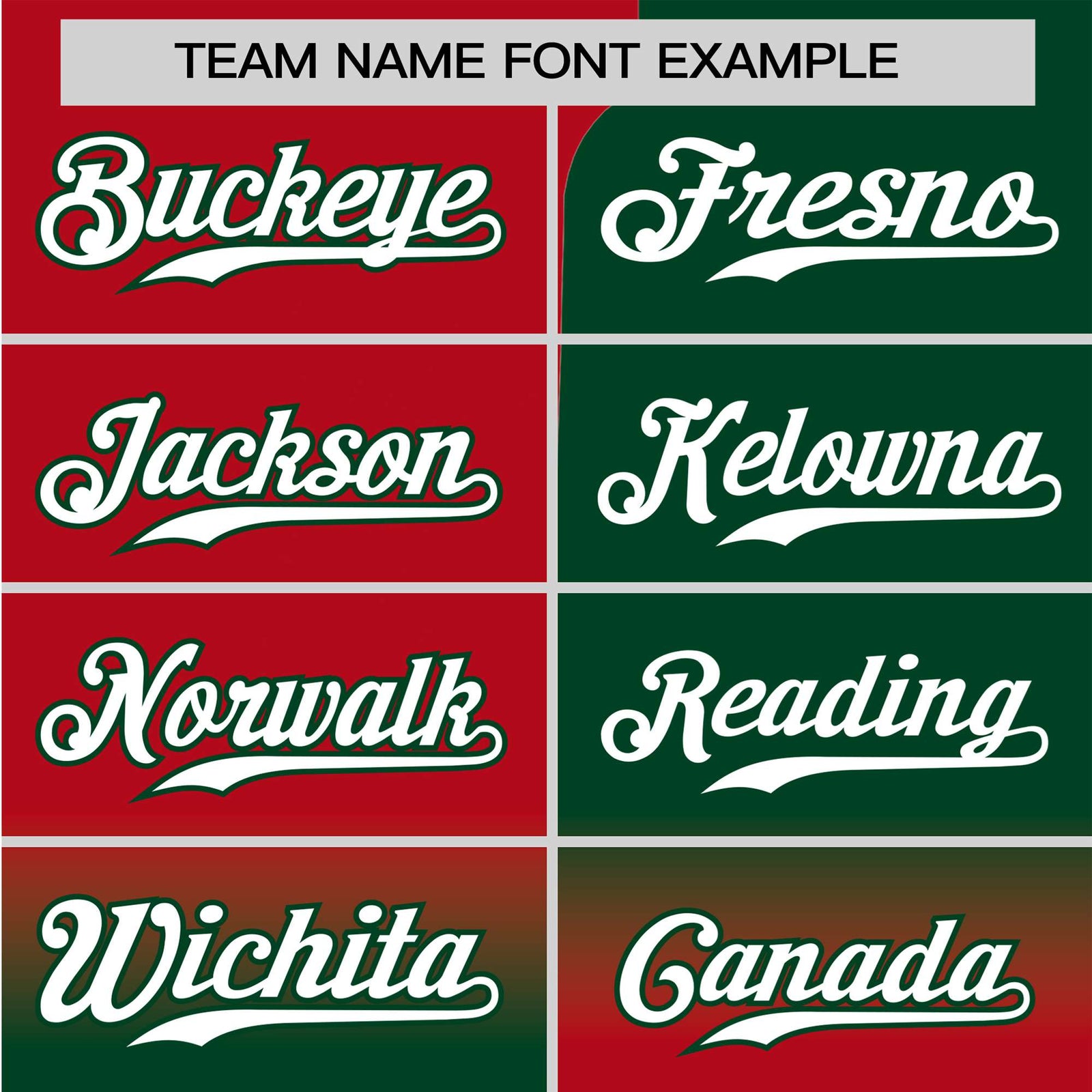 Custom Red Green White Authentic Split Fashion Baseball Jersey