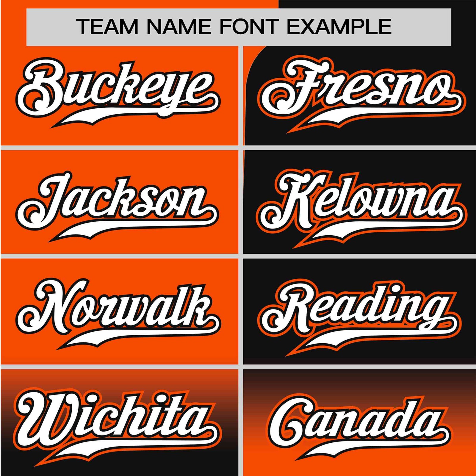 Custom Orange-Black White Authentic Split Fashion Baseball Jersey